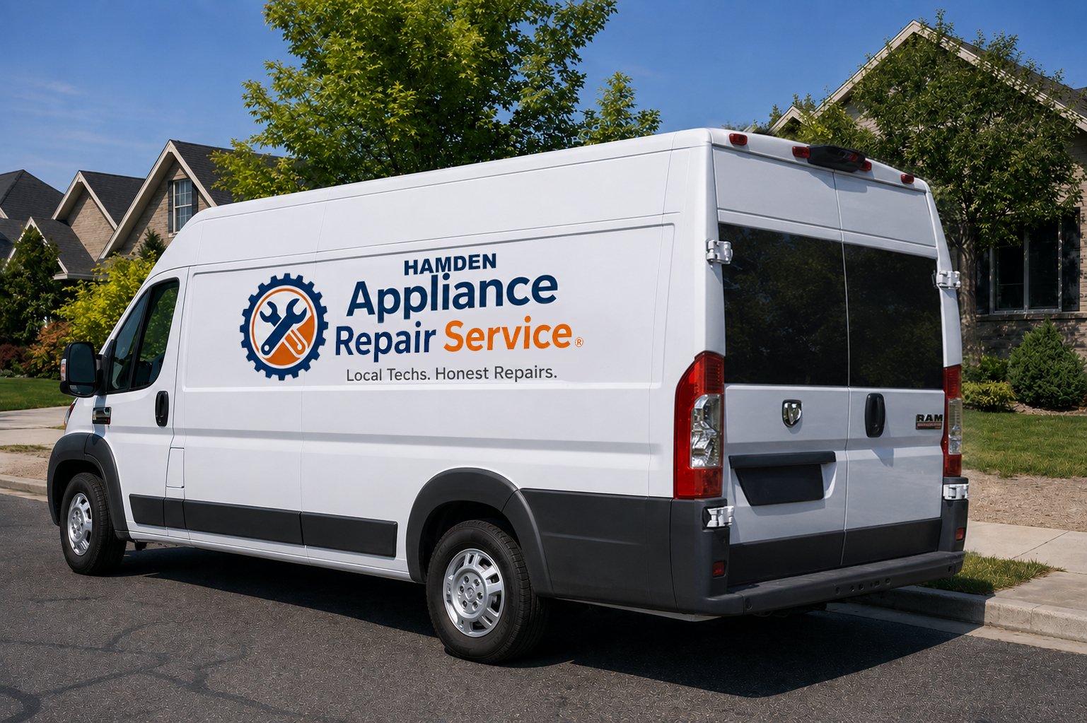 Hamden-Appliance-Repair-Service-Van